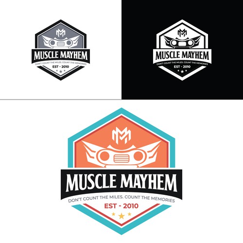 MUSCLE MAYHEM LOGO DESIGN