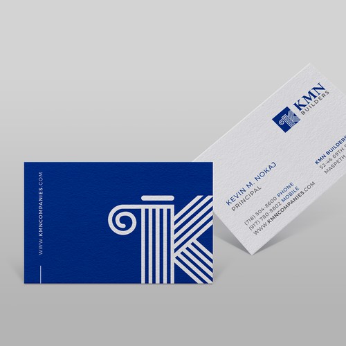 Business card for construction managers