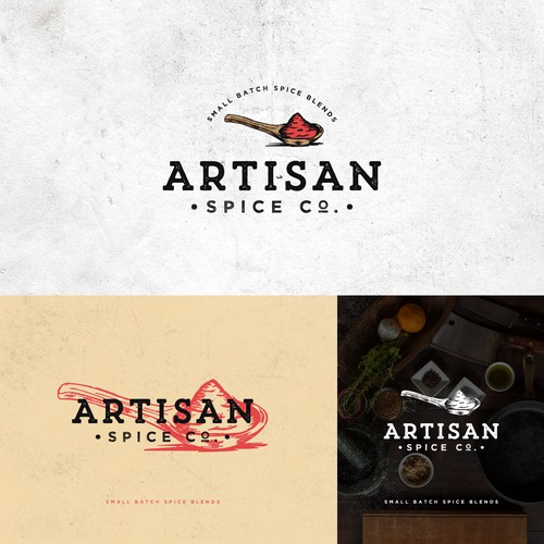 Logo Design Entry for Artisan Spice Co.