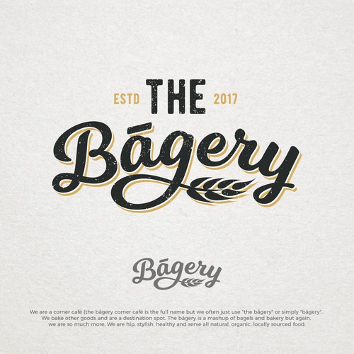 Rejected logo concepts for The Bagery.