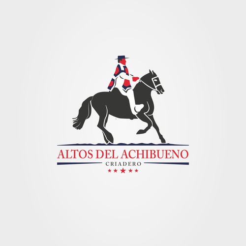 Logo for a Chilean rodeo horse farm