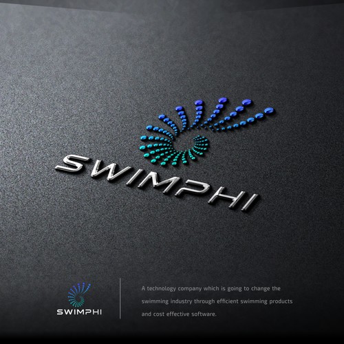 A Powerful Logo for a Swim Tech Company