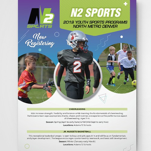 Youth Sports Programs Professional Flyer