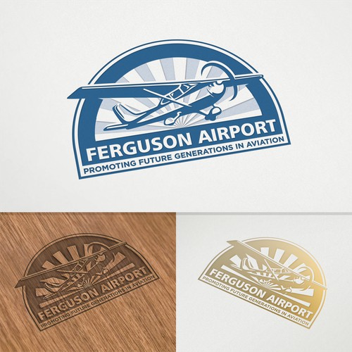 Logo concept for Ferguson Airport