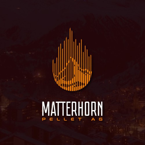 Materhorn of fire