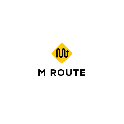 Concept for M Route, a talent management agency