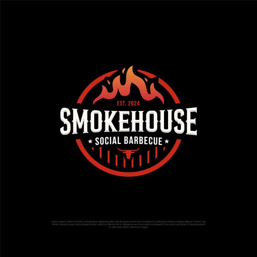 SMOKEHOUSE & BBQ LOGO