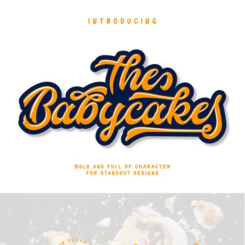 The Babycakes: A Cute Font That Makes Your Designs More Likable