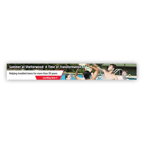 Banner ad for Boarding school