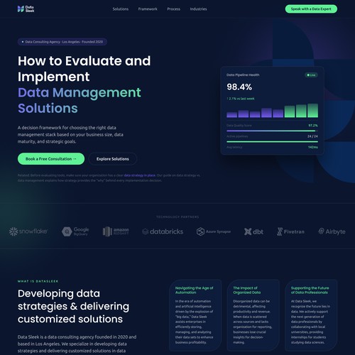 SAAS Landing Page