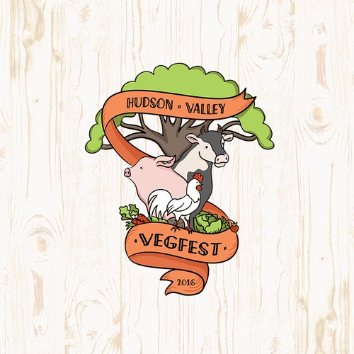 Logo concept for VegFesr