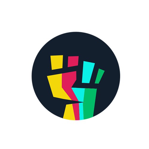 Powerful logo against violence by all community members