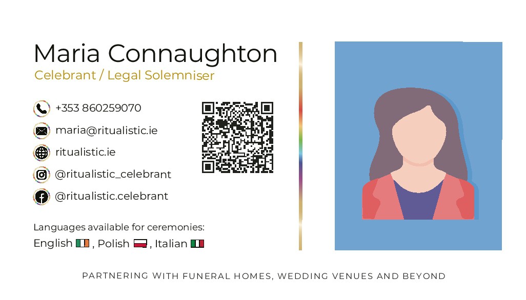 Business Card For ritualistic.ie