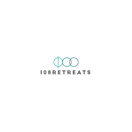 108 Retreats Logo Design