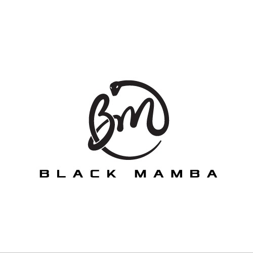 Elegant fashion logo for Black Mamba