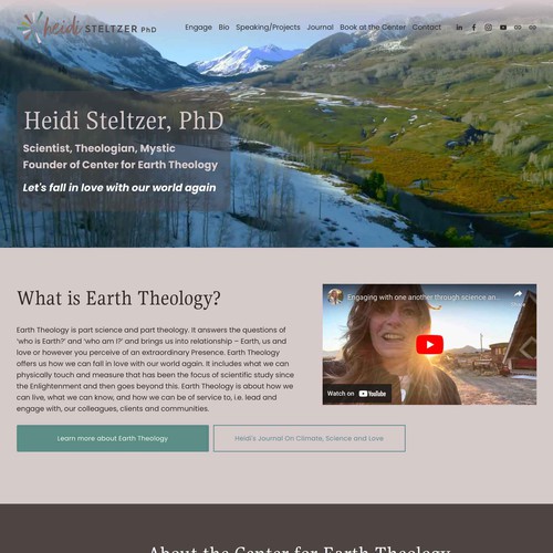 Heidi Seltzer, PhD - Earth Theology