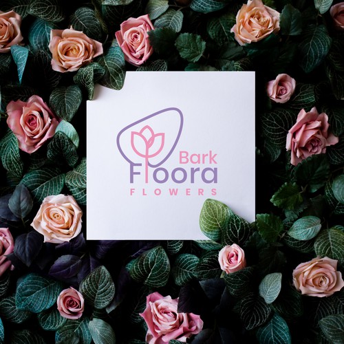 Floora Bark brand logo