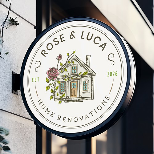 Rose & Luca | Elevated Vintage Modern Residential Brand Identity