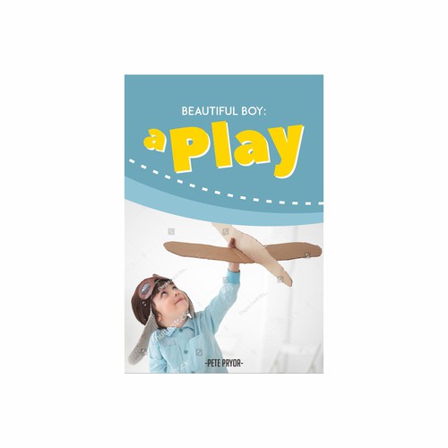 Contestan on book cover design titled 'A Play'