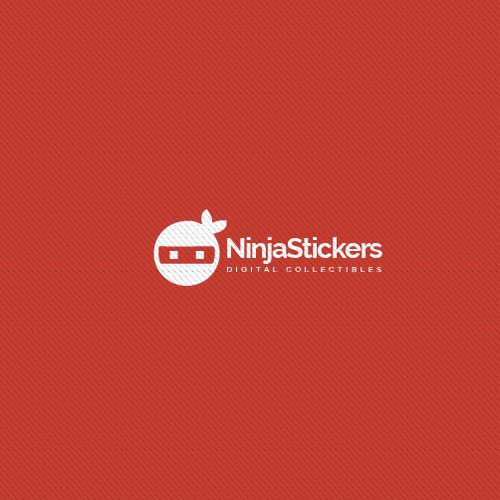 NinjaStickers Logo Branding Design.