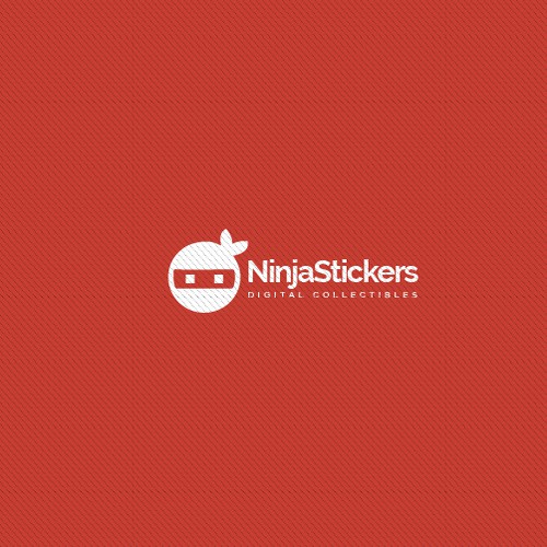NinjaStickers Logo Branding Design.