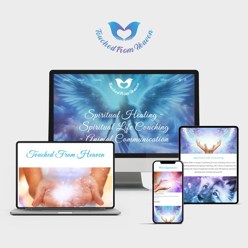 Spiritual Brand & Website Design for a Spiritual Healer
