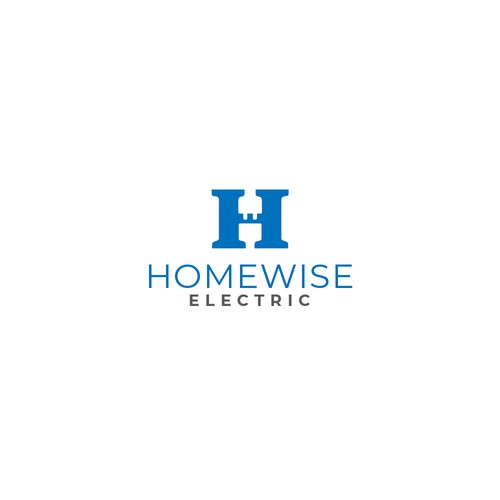 Homewise Electric Logo Concept