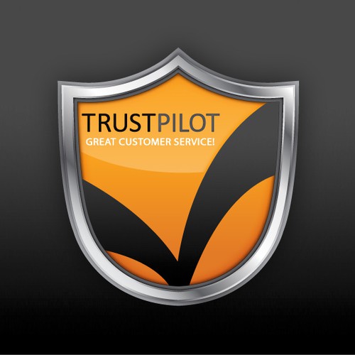 Simple badge for trustpilot partners