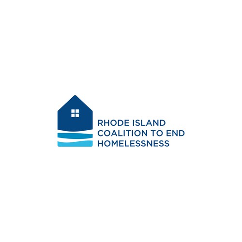 Logo for a small non-profit working to end homelessness in Rhode Island