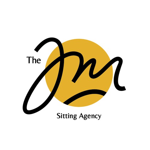 Logo concept for The JM sitting agency