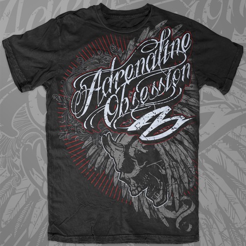 Create a custom shirt for fighters