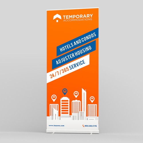 Design Tradeshow Banner for Housing Company