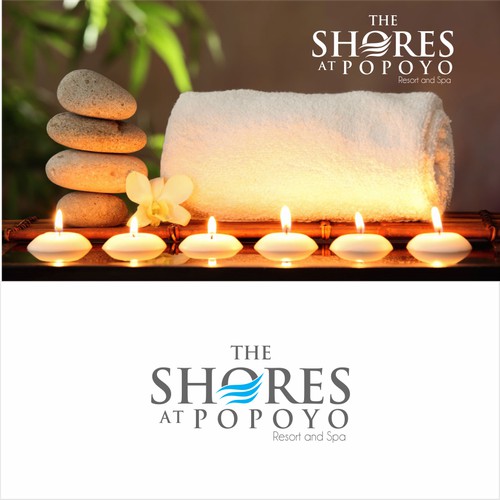 Create a wave based design for boutique beachfront resort