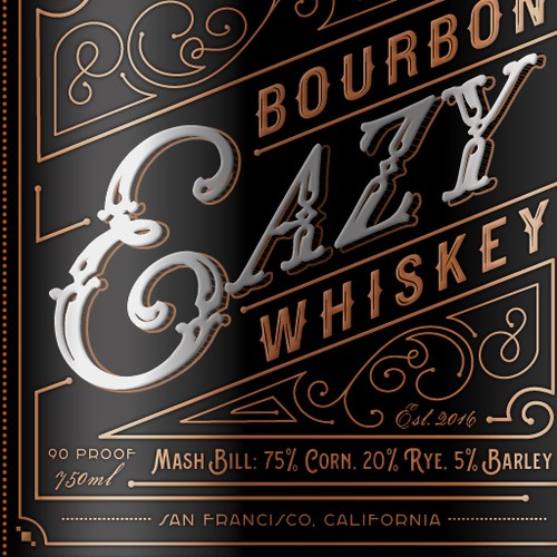 Bourbon Bottle Design