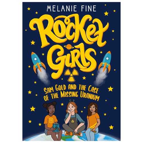 Winning Design for "Rocket Girls" book cover