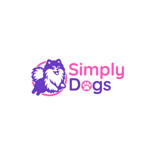 Simply Dogs Modern Logo for our new Online Dog Store