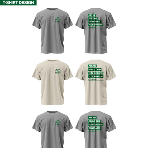 Professional Branded Apparel Design for Merit Home Services