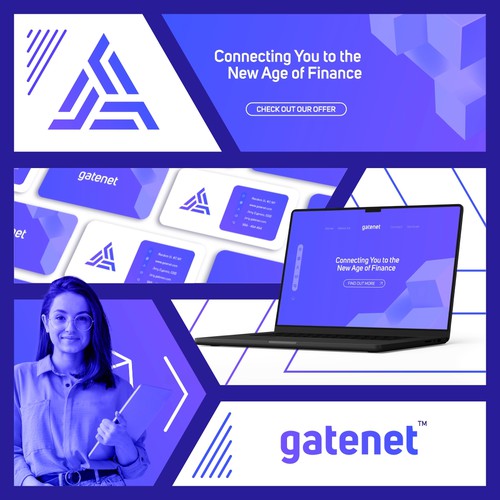 Logo & Brand Identity Design for Gatenet