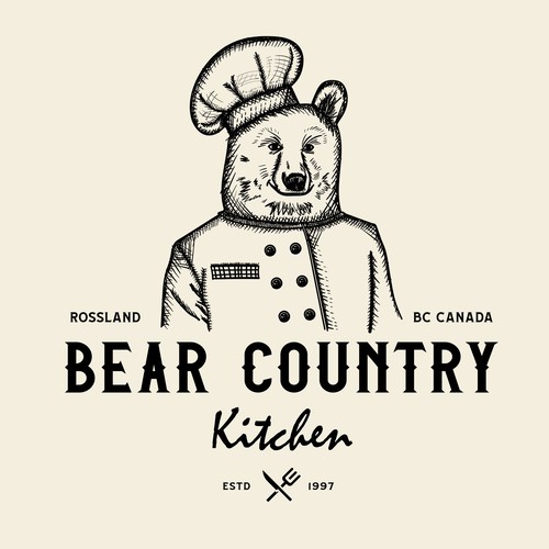 Bear country kitchen