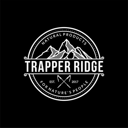 Vintage Logo Concept for Trapper Ridge