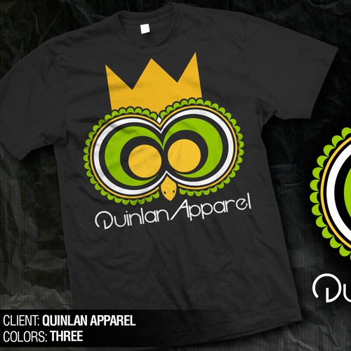 T-shirt design for Quinlan Apparel