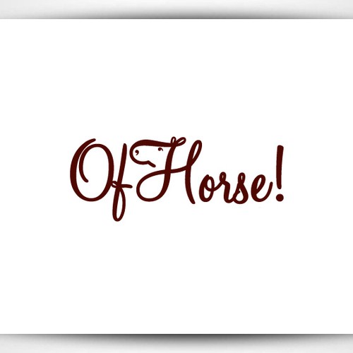 logo for Of Horse! 