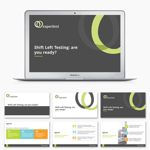 PowerPoint Presentation Redesign for Experitest 