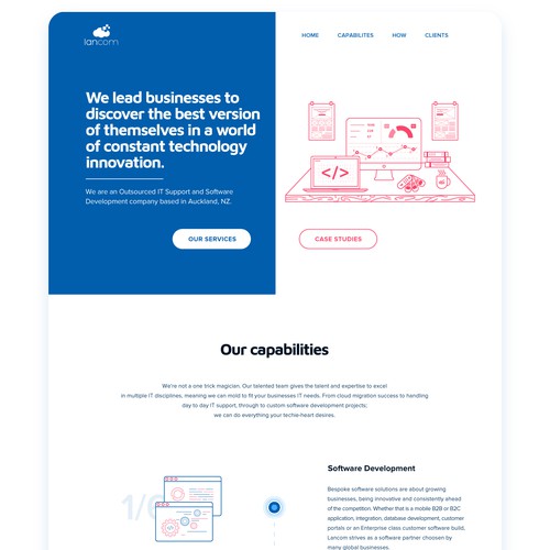 wep-page design for Lancom