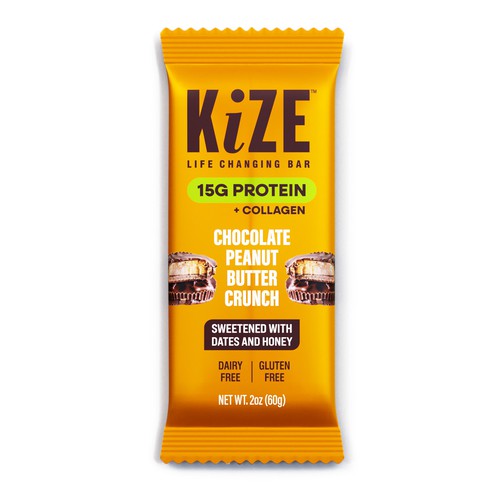 Packaging design for a protein bar