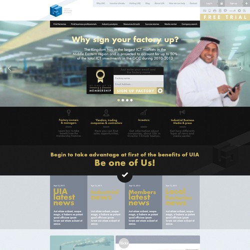 Webdesign :: UIA Dubai