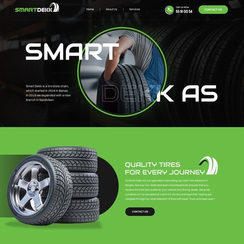 Automative Web page
