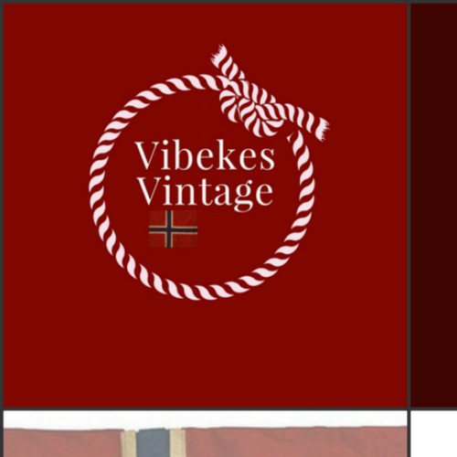 My logo design for Vintage Vibeke