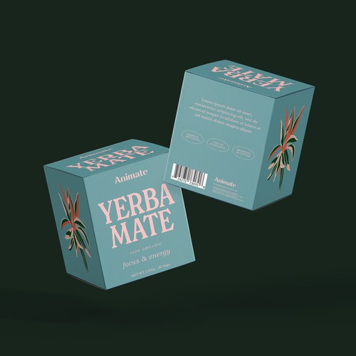 Yerba Mate Tea Box