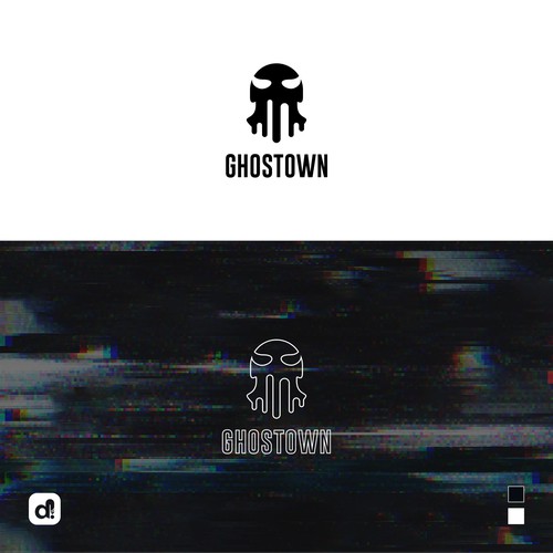  Design logo for "Ghostown" apparel + e-sports organization